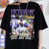 Kirk Cousins Commander Minnesota Vikings Football Sportwear T-Shirt