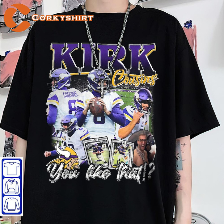 Kirk Cousins Shirt Minnesota Vikings Football Player - Anynee