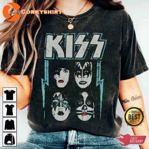 Kiss Rock and Roll All Nite Love Gun Vibes T-Shirt