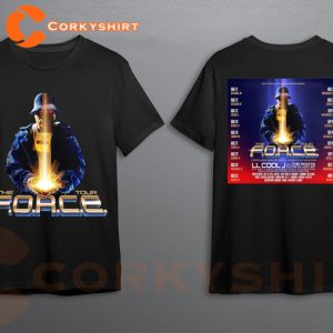 LL COOL J Tour Dates The FORCE Live 2023 T-shirt