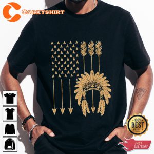 Laugh-Out-Loud Native American Flag Shirt