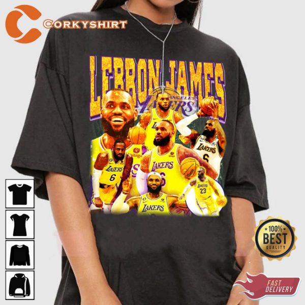 LeBron NBA Legend Los Angeles Lakers Sportwear T-Shirt