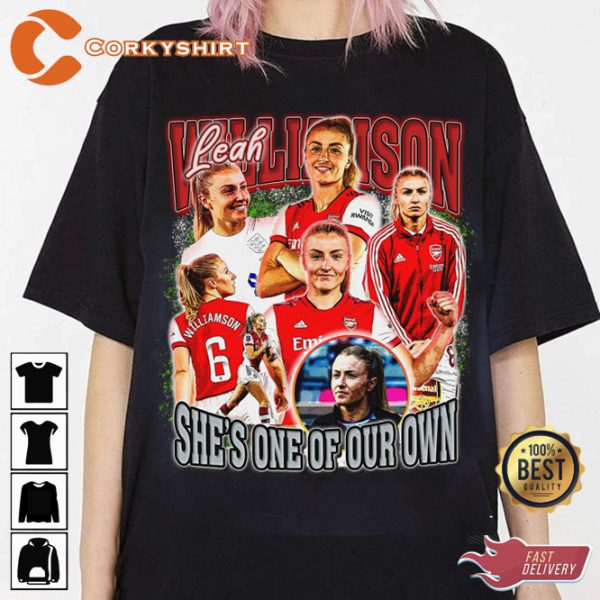 Leah Williamson Shes One Of Out Own Womens Football Sportwear T-Shirt