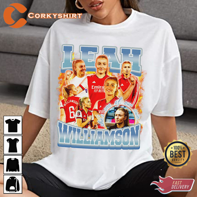 Leah Williamson Wall Arsenal Womens Football Sportwear T-Shirt