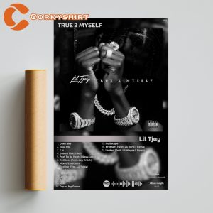 Lil Tjay True 2 Myself Album Cover Poster