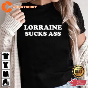 Lorraine Sucks Ass Kid Free Since 8 16 16 Unisex T-shirt
