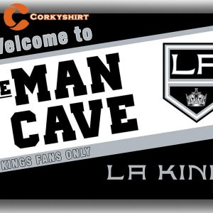 Los Angeles Kings Hockey MAN CAVE Flag