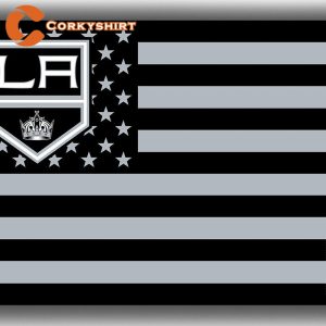 Los Angeles Kings Hockey Memorable S&S Flag