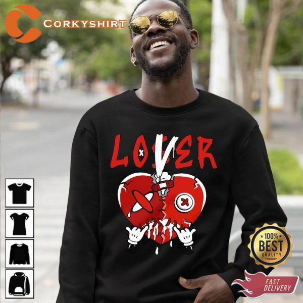 Loser Lover Drip Heart Unisex Shirt Hoodie, Sweatshirt