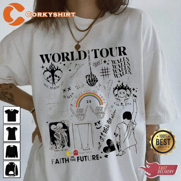 Louis Tomlinson Faith In The Future Louies T-Shirt