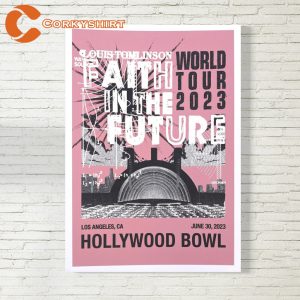Louis Tomlinson Faith In The Future World Concert Poster