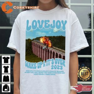 Lovejoy Band Tour Wake It Up Its Over 2023 T-Shirt