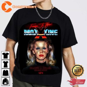 MaXXXine A24 Mia Goth X Sequel Horror Movie Holiday Celebrate Halloween Outfit Unisex T-Shirt