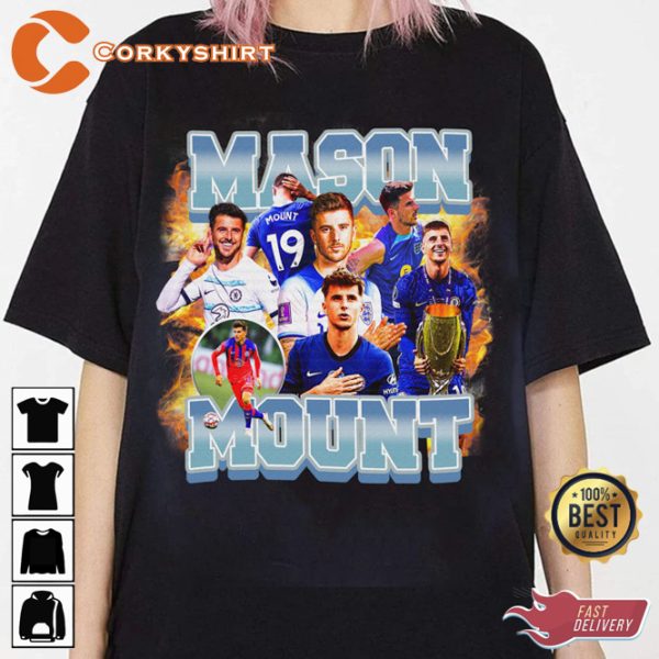 Mason Mount Maestro Chelsea FC Soccer Sportwear T-Shirt