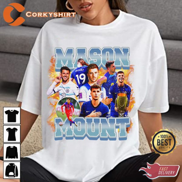 Mason Mount Maestro Chelsea FC Soccer Sportwear T-Shirt