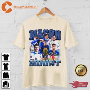 Mason Mount Premier League Star Midfielder Sportwear T-Shirt