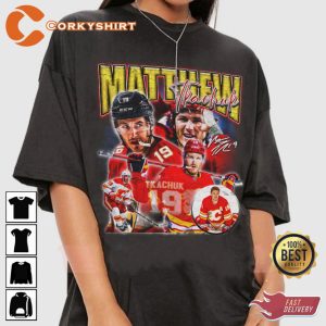 Matthew Tkachuk Topliner Calgary Flames Hockey Sportwear T-Shirt