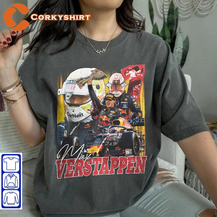 Max Verstappen Speedster Formula 1 Racing Sportwear T-Shirt