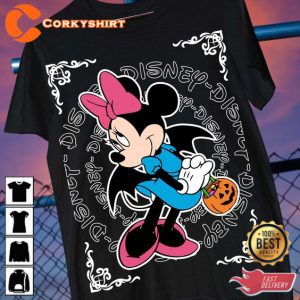 Minnie Mouse Disney Halloween 2023 Celebrate Outfit T-Shirt
