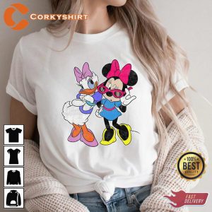 Minnie n Daisy Disney Mickey and Friends Fashionista T-shirt