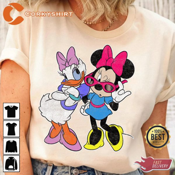 Minnie n Daisy Disney Mickey and Friends Fashionista T-shirt
