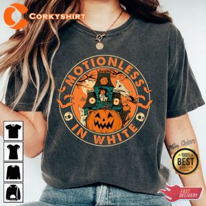 Motionless In White Tour Pumpkin Halloween T-shirt