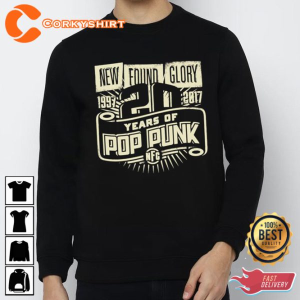 New Found Glory 20 Years Of Pop Punk 1997 2017 Ren And Stimpy Trending Unisex T-Shirt