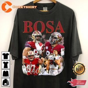 Nick Bosa Beast San Francisco 49ers Football Sportwear T-Shirt