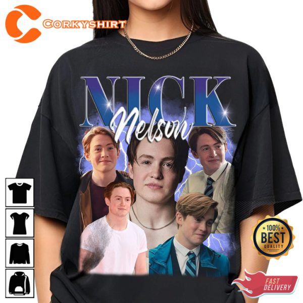 Nick Nelson Outfits Fashion Heartstopper Kit Connor T-Shirt