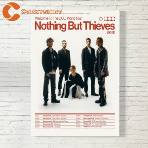 Nothing But Thieves Uk 2023 Poster The Dcc World Tour Poster