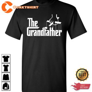 Number 1 Grandpa Grandfather Fathers Day Gift T-Shirt