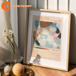 Peach Pit Print You And Your Friends Wall Art Poster Music Poster