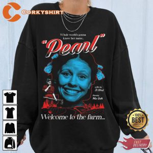 Pearl A24 Movie Welcome To The Farm T-shirt