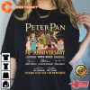 Peter Pan Neverland Tinker Bell Captain Hook 70th Anniversary T-Shirt