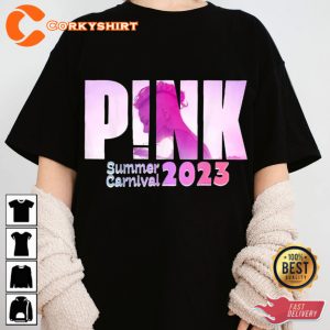 Pink Summer Carnival 2023 Merch Fanwear T-shirt