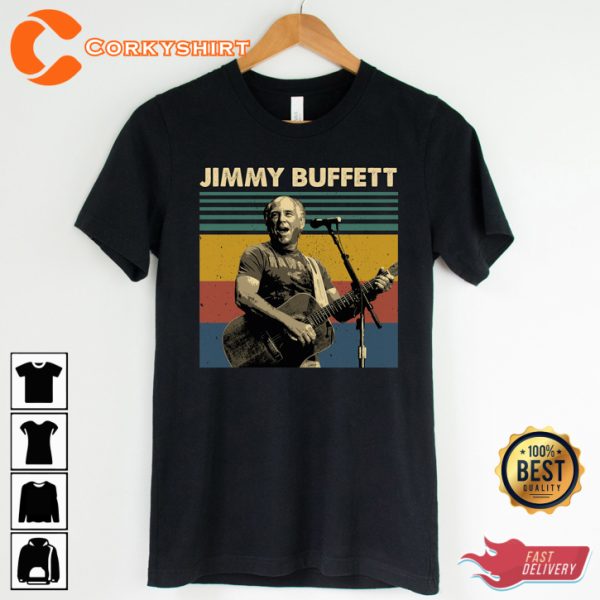 RIP Jimmy Buffett King Of Island Escapise Memorial Shirt