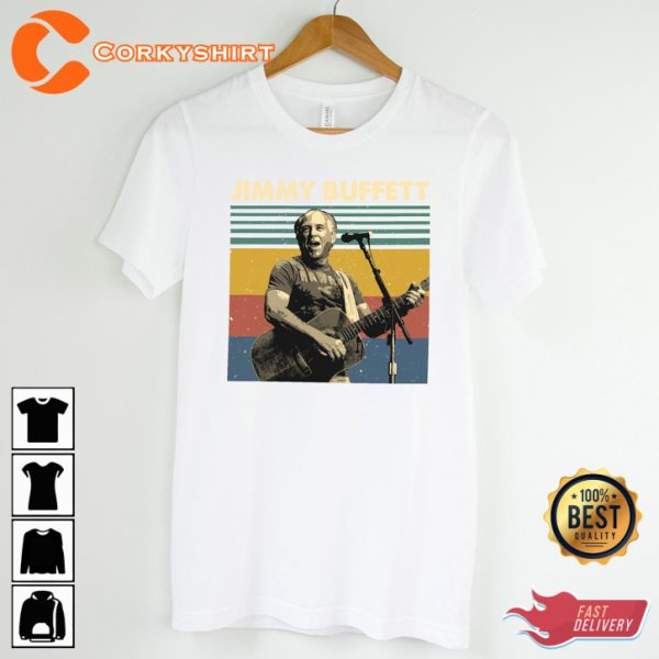 RIP Jimmy Buffett King Of Island Escapise Memorial Shirt