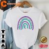 Rainbow Suicide Awareness Tee, Suicide Prevention Month Shirt