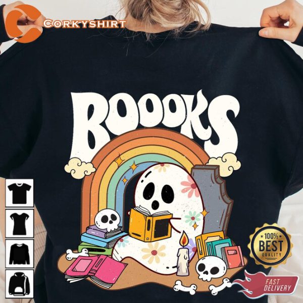 Reading Teacher Halloween Sweatshirt