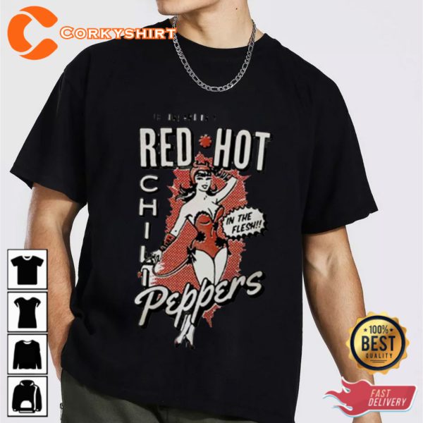 Red Hot Chili Peppers 90s Vintage Inspired T-shirt