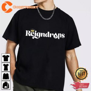 Reigndrops King Logo Carlos King Wearing Unisex T-shirt