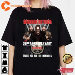 Rip Bray Wyatt 1987-2023 Anniversary Memorial T-shirt