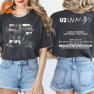 Rock Band U2 Achtung Baby Fall 2023 T-Shirt