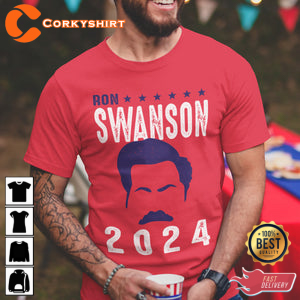 Ron Swanson 2024 T-Shirt