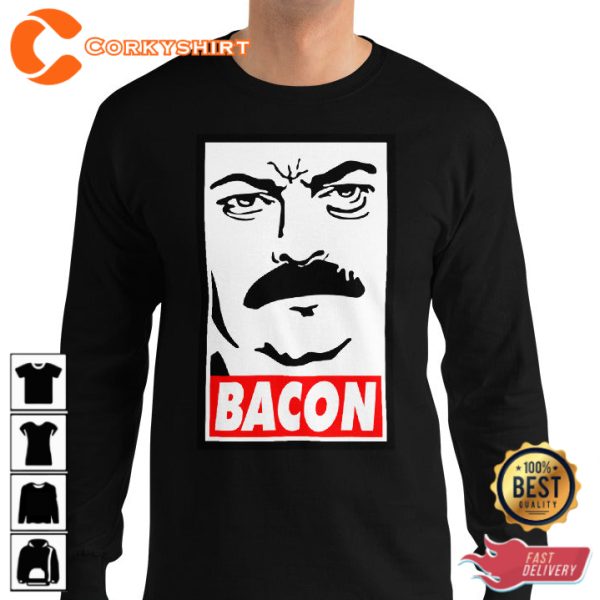 Ron Swanson Nick Offerman Parks and Recreation Sweatshirt