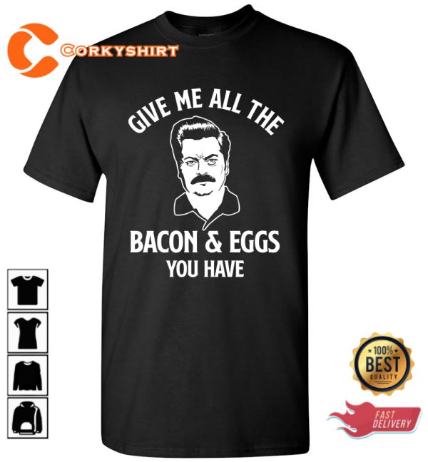 Ron Swanson Nick Offerman T-Shirt