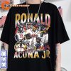 Ronald Acuna Power Hitter Atlanta Braves Baseball Sportwear T-Shirt