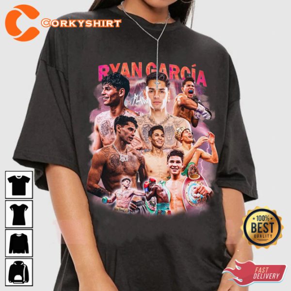 Ryan Garcia Lightning Hands Professional Boxer Sportwear T-Shirt