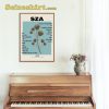 SZA Sos Album Poster Tour Art Lyric Print Wall Poster
