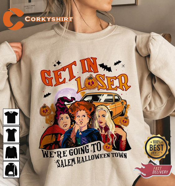 Salem Massachusetts Sweatshirt Halloween Women Sweatshirt